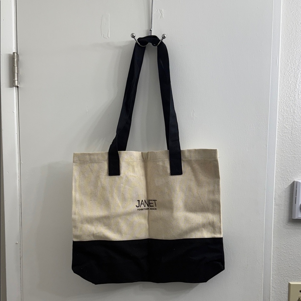 Janet Two-Tone Tote Bag